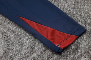 England Dark Blue and Red Tracksuit - JerseyLegacy