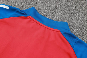 Spain Blue and Red Tracksuit - JerseyLegacy