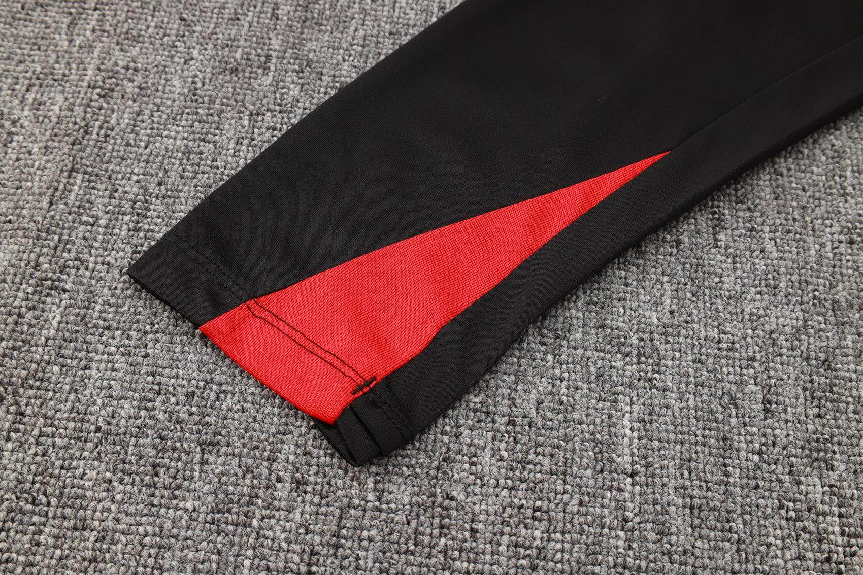 Portugal Black and Red Tracksuit - JerseyLegacy