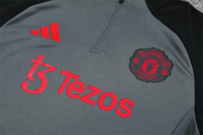 Manchester United Gray Tracksuit II - JerseyLegacy