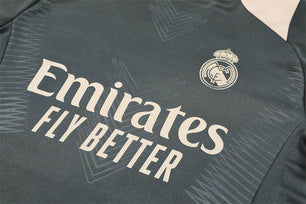 Real Madrid Grey Tracksuit II - JerseyLegacy