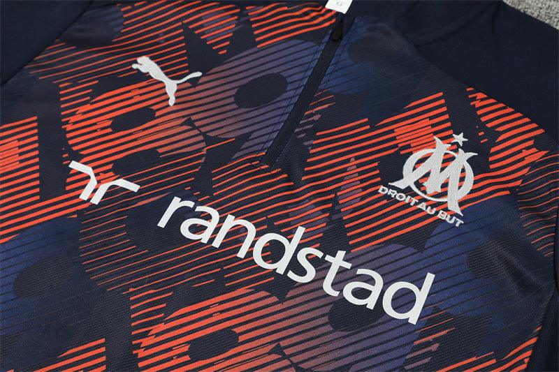 Olympique de Marseille "Midnight Blaze" Tracksuit - JerseyLegacy