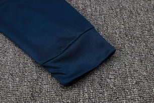 Sao Paolo Dark Blue and Beige Tracksuit - JerseyLegacy