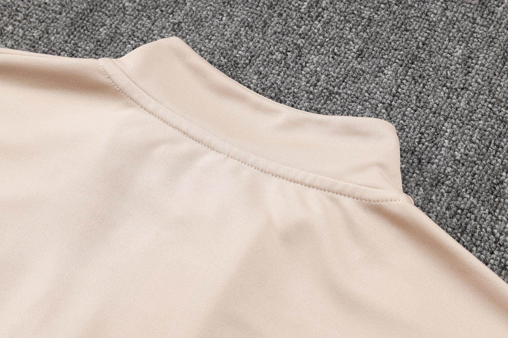 Sao Paolo Dark Blue and Beige Tracksuit - JerseyLegacy