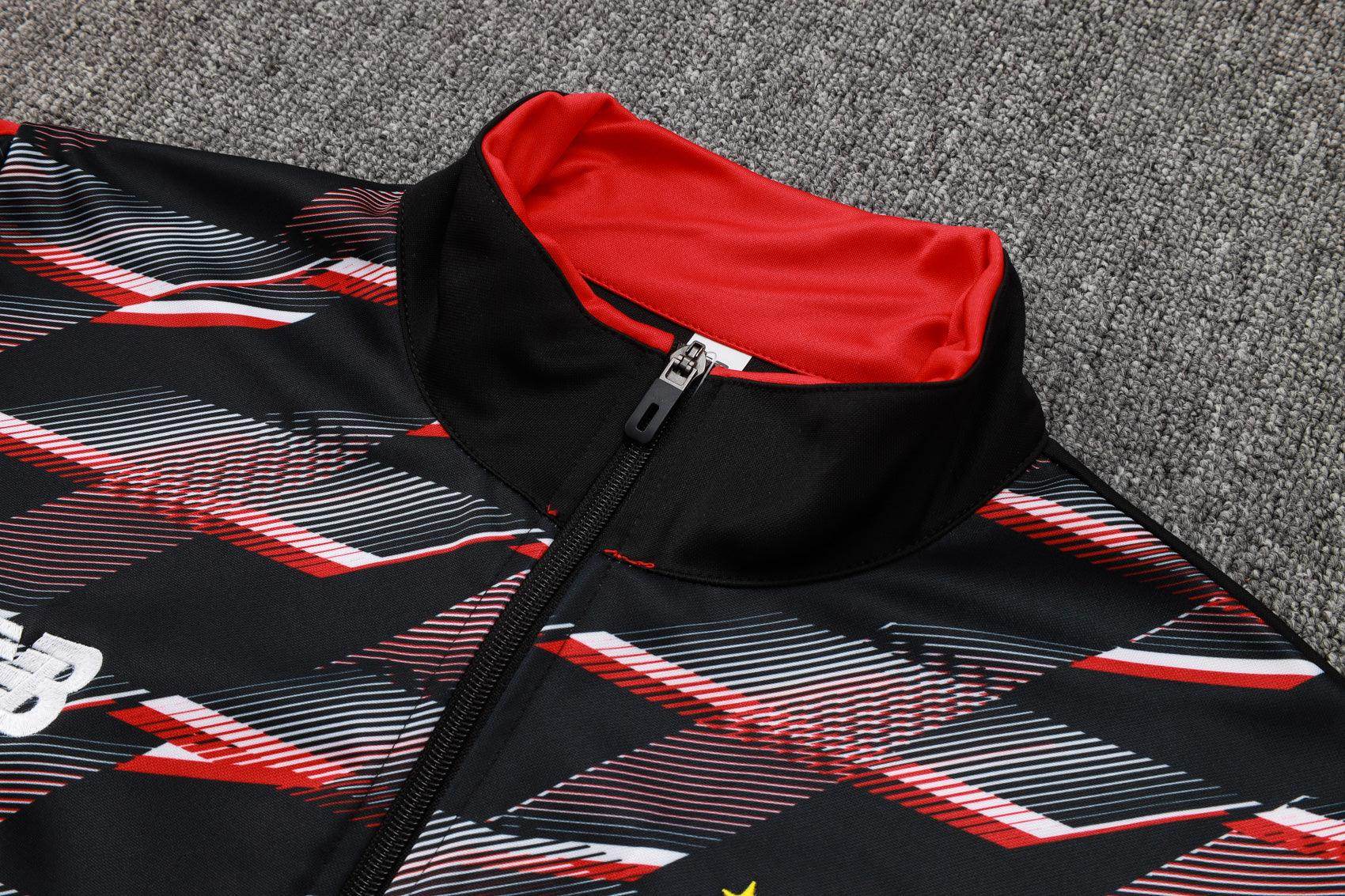 São Paulo Black Tracksuit - JerseyLegacy