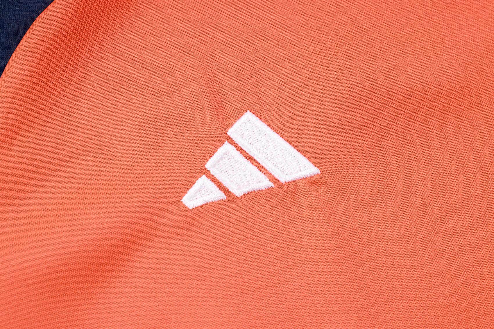 Manchester United Drak Blue and Orange Tracksuit II - JerseyLegacy