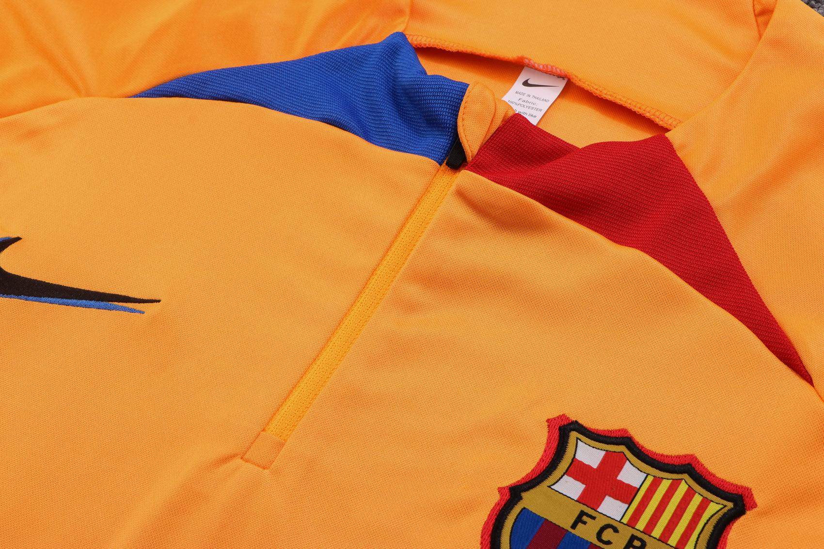 FC Barcelona Blue and Yellow Tracksuit - JerseyLegacy