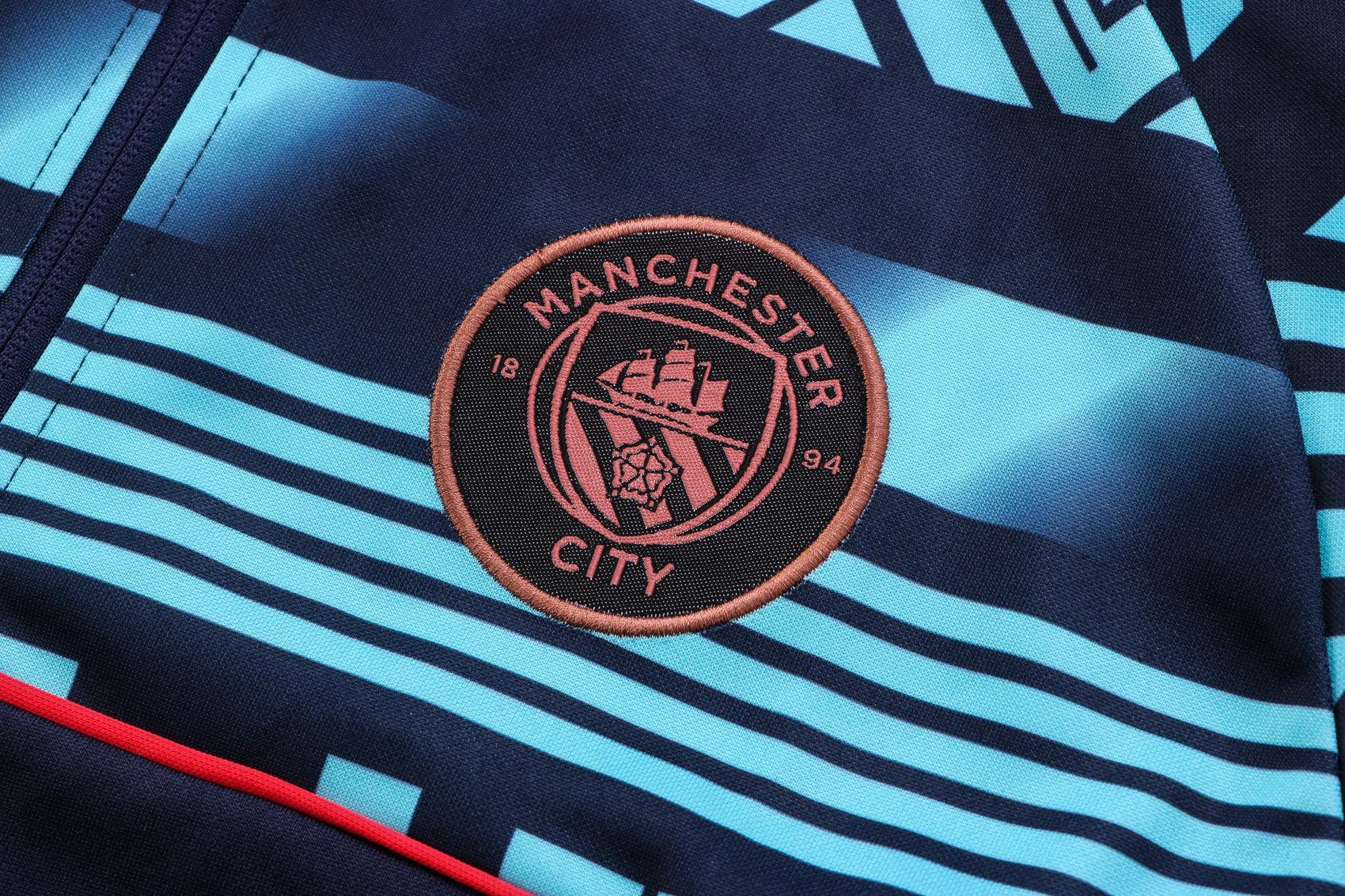 Manchester City "Azure Surge" Tracksuit - JerseyLegacy