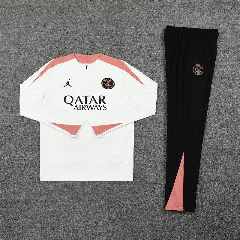 PSG Black and White Tracksuit - JerseyLegacy