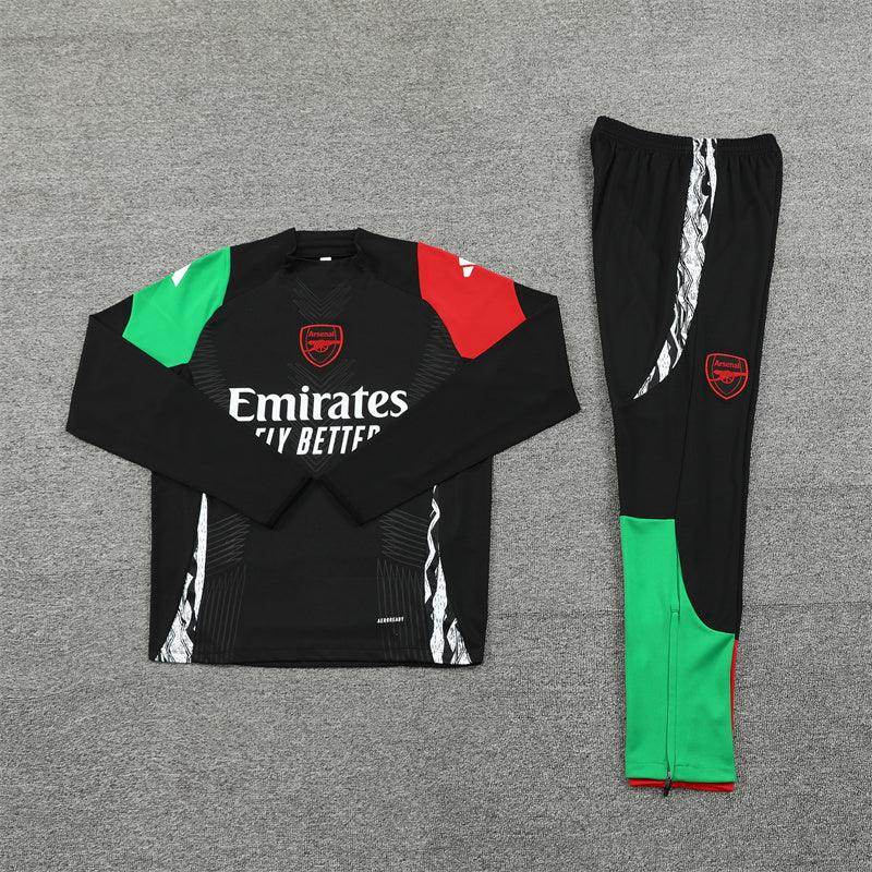 Arsenal Black Tracksuit II - JerseyLegacy