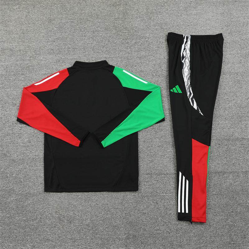 Arsenal Black Tracksuit - JerseyLegacy