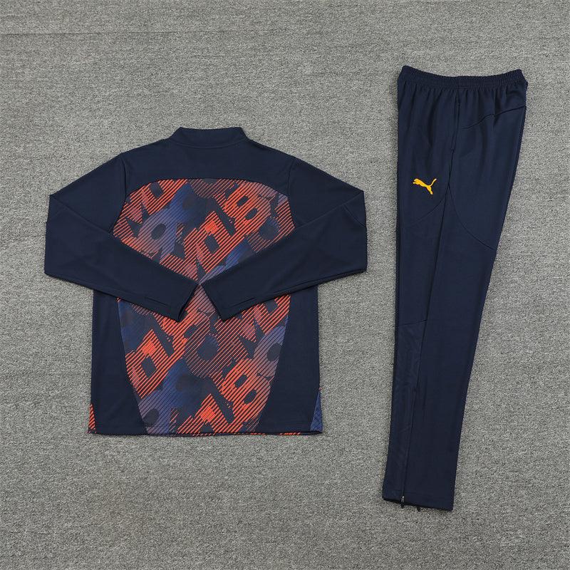 Olympique de Marseille "Midnight Blaze" Tracksuit - JerseyLegacy