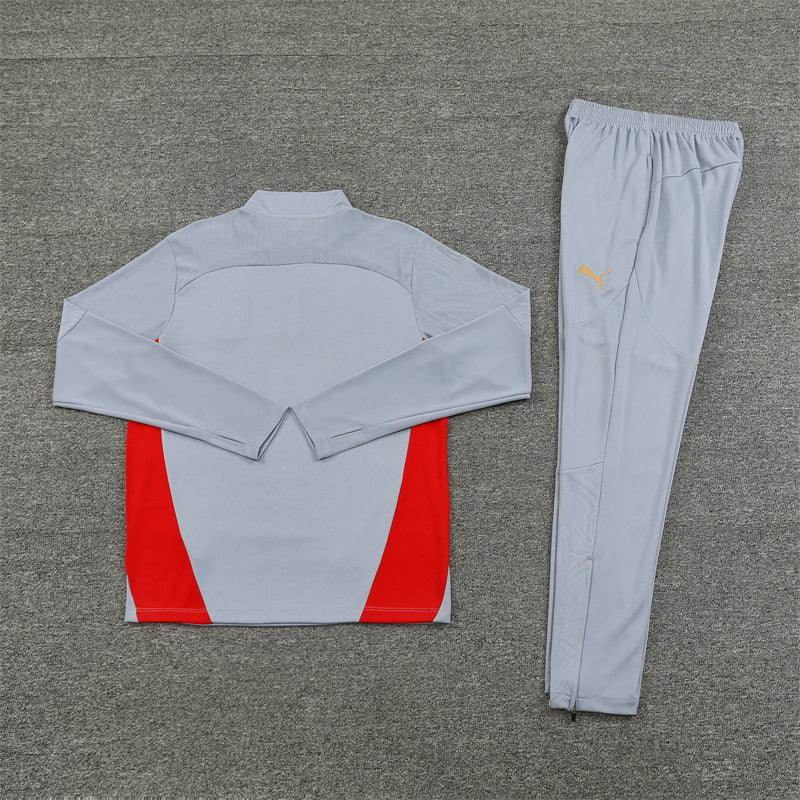 AC Milan White Tracksuit - JerseyLegacy