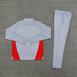 AC Milan White Tracksuit - JerseyLegacy