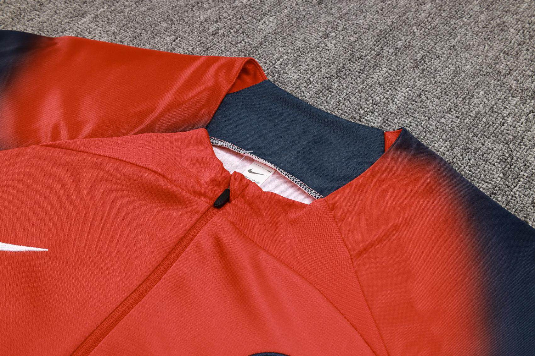 Paris-Saint-German Dark Blue and Red Tracksuit III - JerseyLegacy