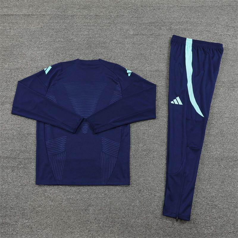 Arsenal Dark Blue Tracksuit - JerseyLegacy