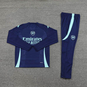 Arsenal Dark Blue Tracksuit - JerseyLegacy