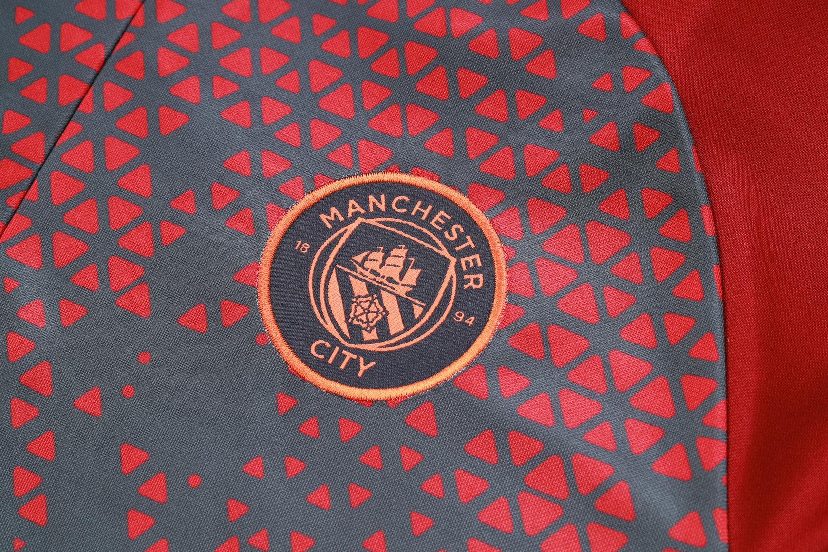 Manchester City "Crimson Eclipse" Tracksuit - JerseyLegacy