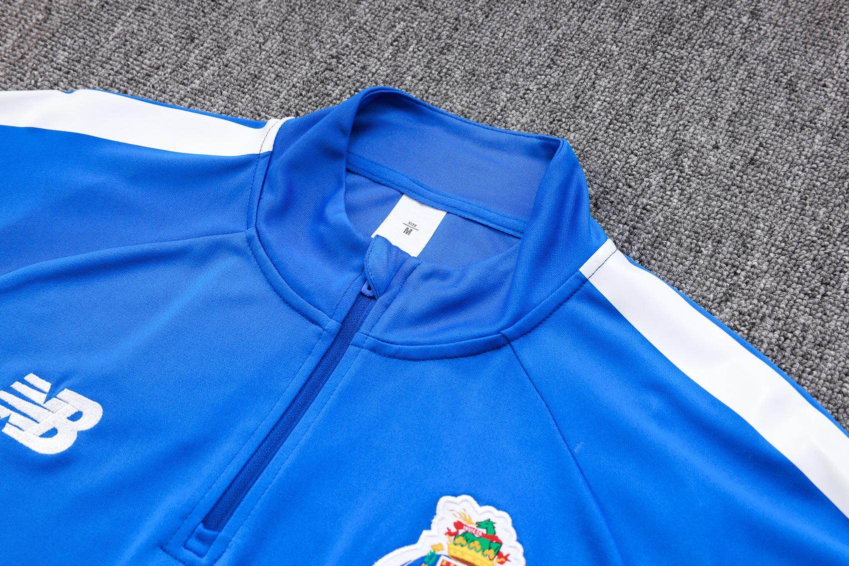 FC Porto Dark Blue and Light Blue Tracksuit - JerseyLegacy