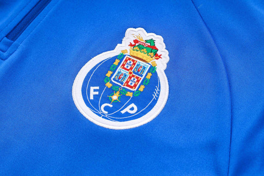 FC Porto Dark Blue and Light Blue Tracksuit - JerseyLegacy