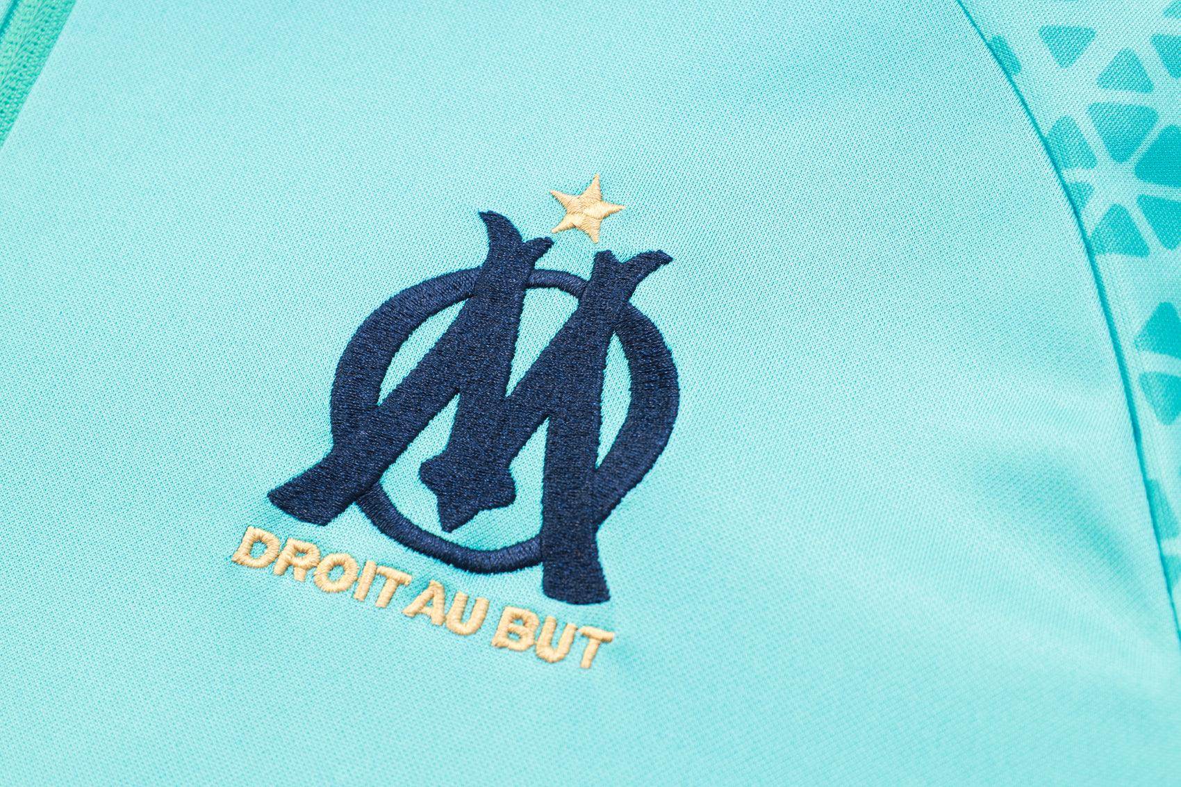 Olympique de Marseille Blue and Mint Tracksuit - JerseyLegacy