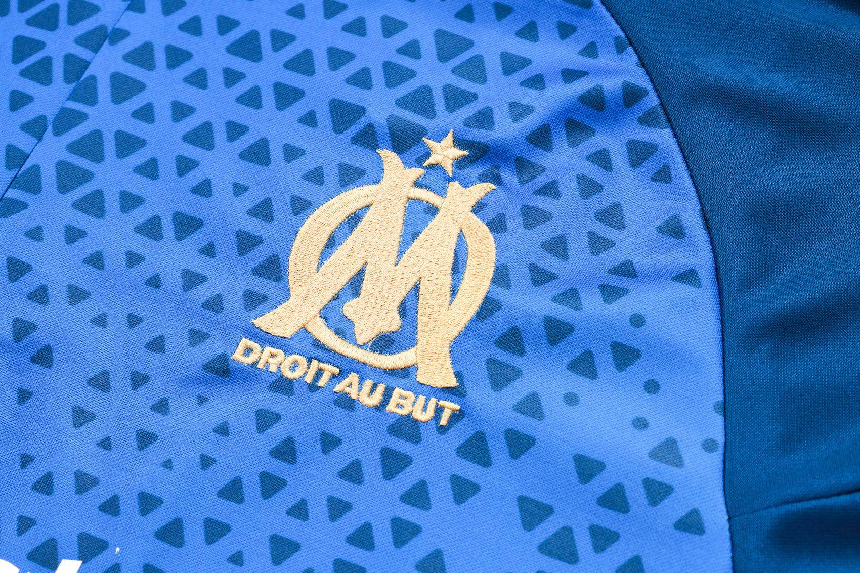 Olympique de Marseille Blue Tracksuit - JerseyLegacy