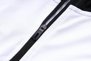 Manchester United Black and White Tracksuit - JerseyLegacy