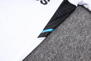 Manchester United Black and White Tracksuit - JerseyLegacy