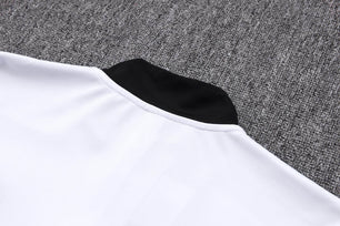 Manchester United Black and White Tracksuit - JerseyLegacy