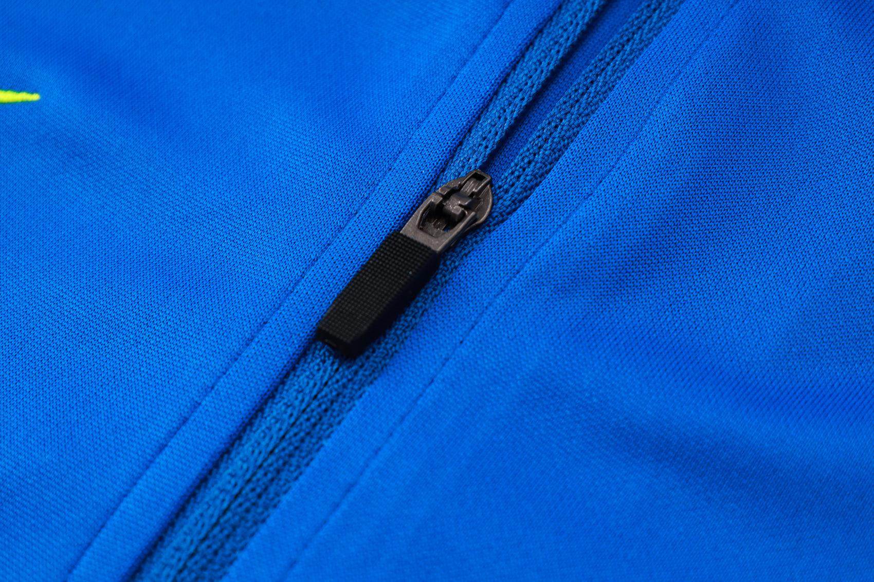 FC Barcelona Black and Blue Tracksuit - JerseyLegacy