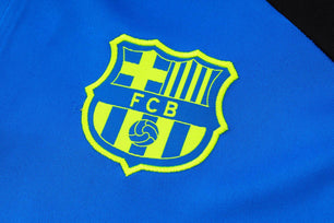 FC Barcelona Black and Blue Tracksuit - JerseyLegacy