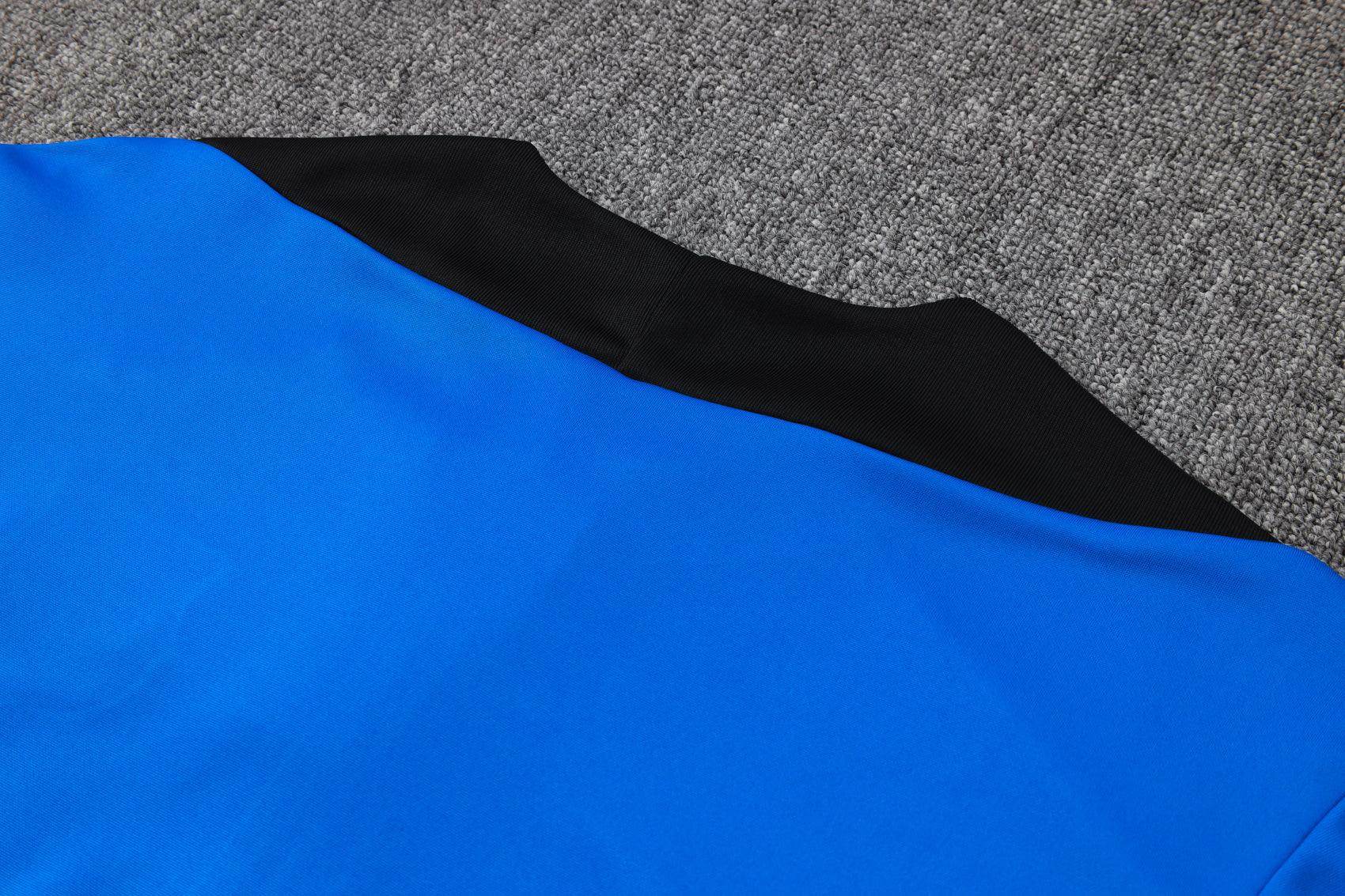 FC Barcelona Black and Blue Tracksuit - JerseyLegacy