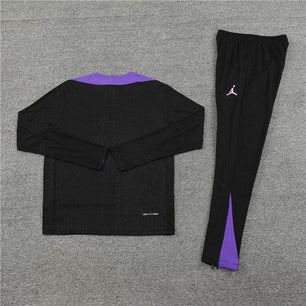 PSG Black and Purple Tracksuit - JerseyLegacy