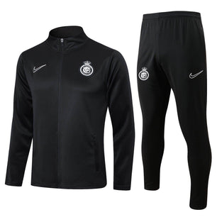 Al Nassr Black Tracksuit - JerseyLegacy