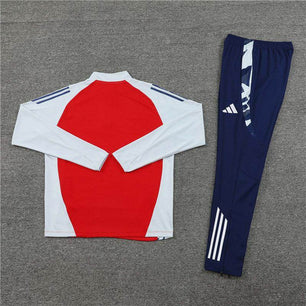 Arsenal Dark Blue and Red Tracksuit - JerseyLegacy