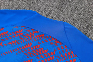 FC Barcelona Dark Blue and Blue Tracksuit - JerseyLegacy