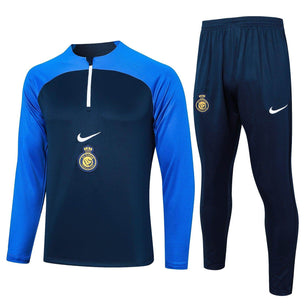 Al Nassr Dark Blue Tracksuit II - JerseyLegacy