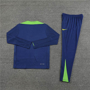 Brazil Dark Blue Tracksuit - JerseyLegacy