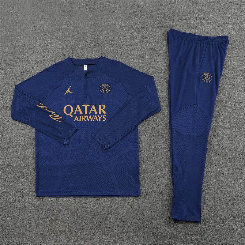 Paris-Saint-German Dark Blue Tracksuit - JerseyLegacy