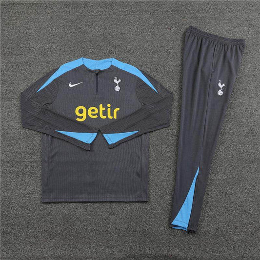 Tottenham Grey Tracksuit - JerseyLegacy