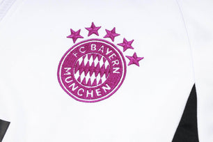 Bayern Munchen Black and White Tracksuit - JerseyLegacy