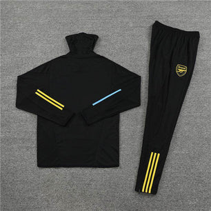 Arsenal Black Tracksuit III - JerseyLegacy