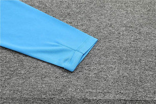 Napoli Dark Blue and Light Blue Tracksuit - JerseyLegacy