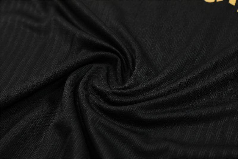 FC Barcelona Black and Yellow Tracksuit - JerseyLegacy