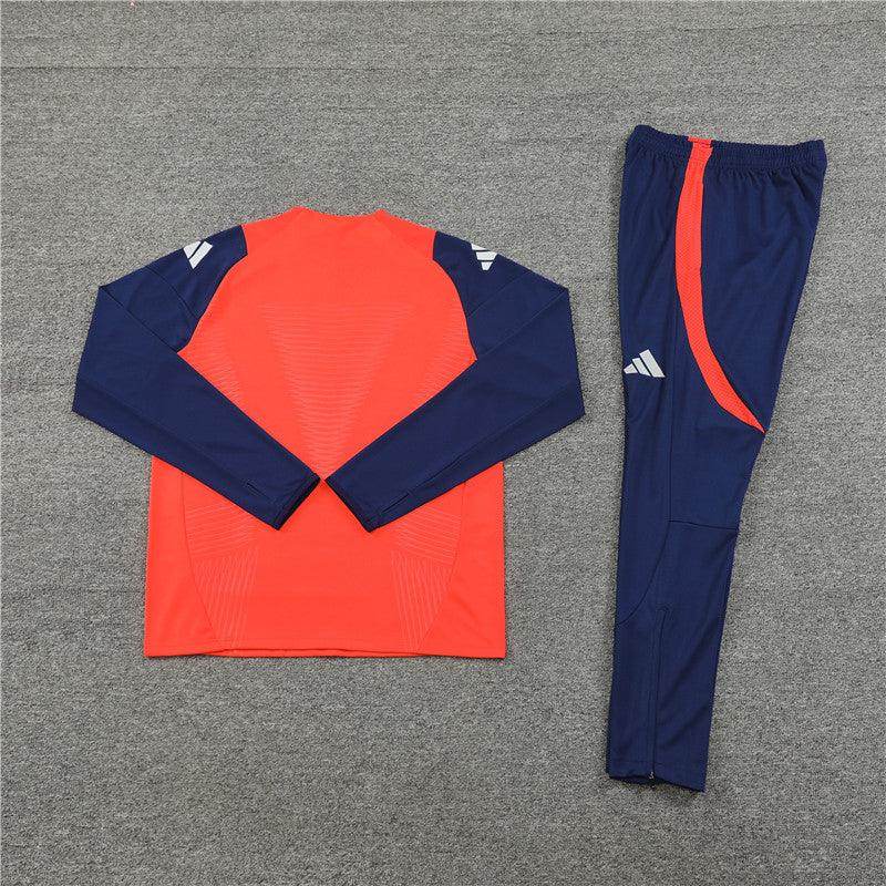 Manchester United Blue and Orange Tracksuit - JerseyLegacy