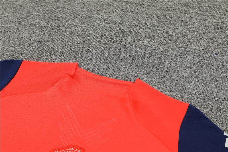 Manchester United Blue and Orange Tracksuit - JerseyLegacy