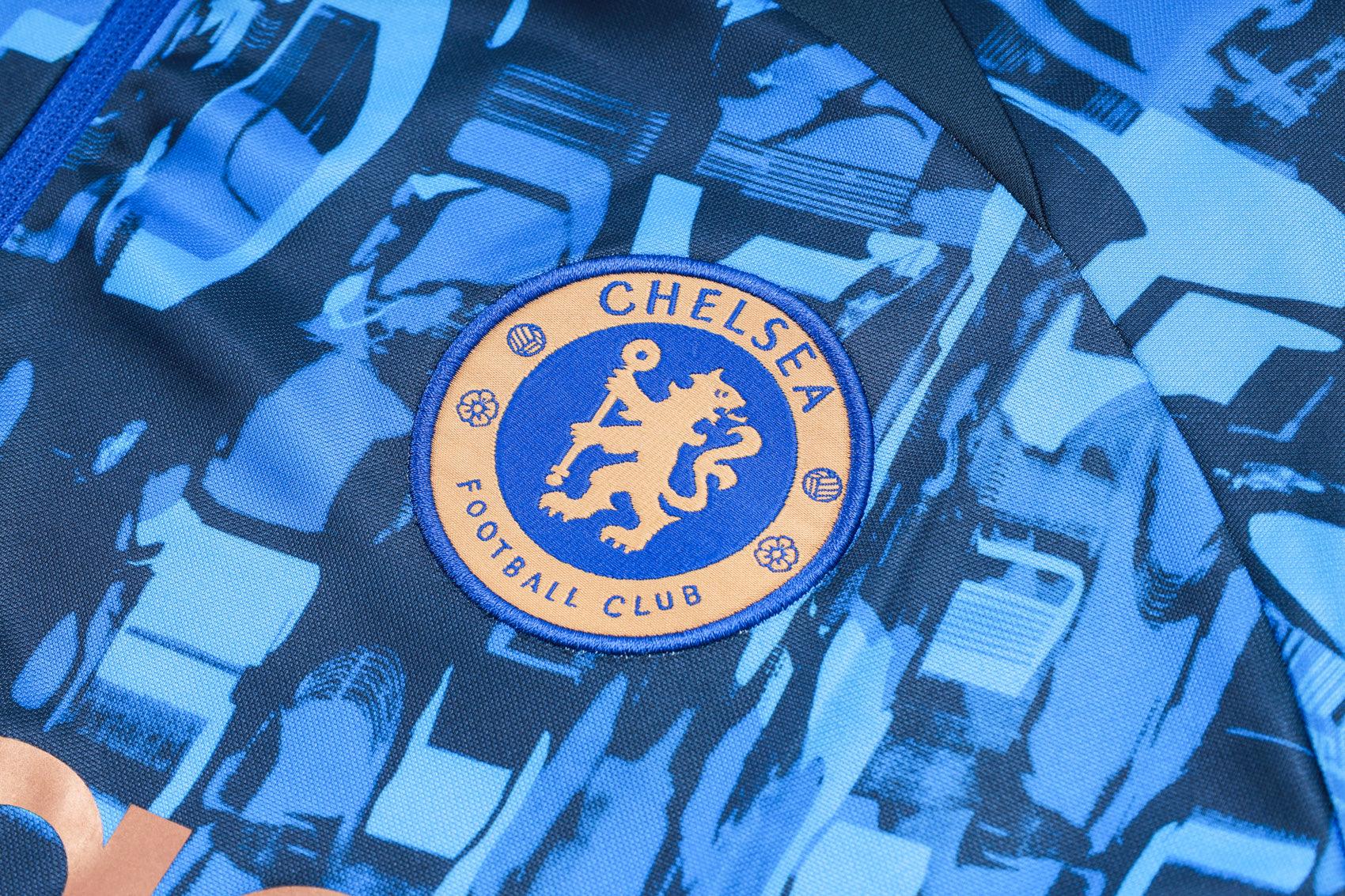 Chelsea "Blue Matrix" Tracksuit - JerseyLegacy