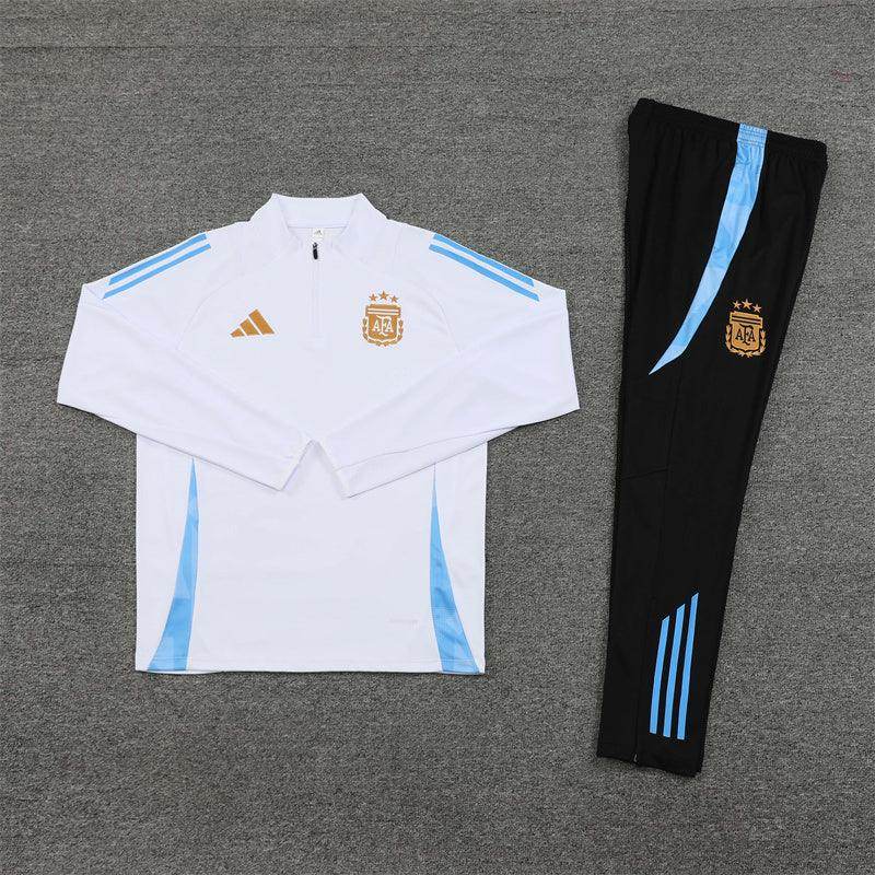 Argentina Black and White Tracksuit - JerseyLegacy