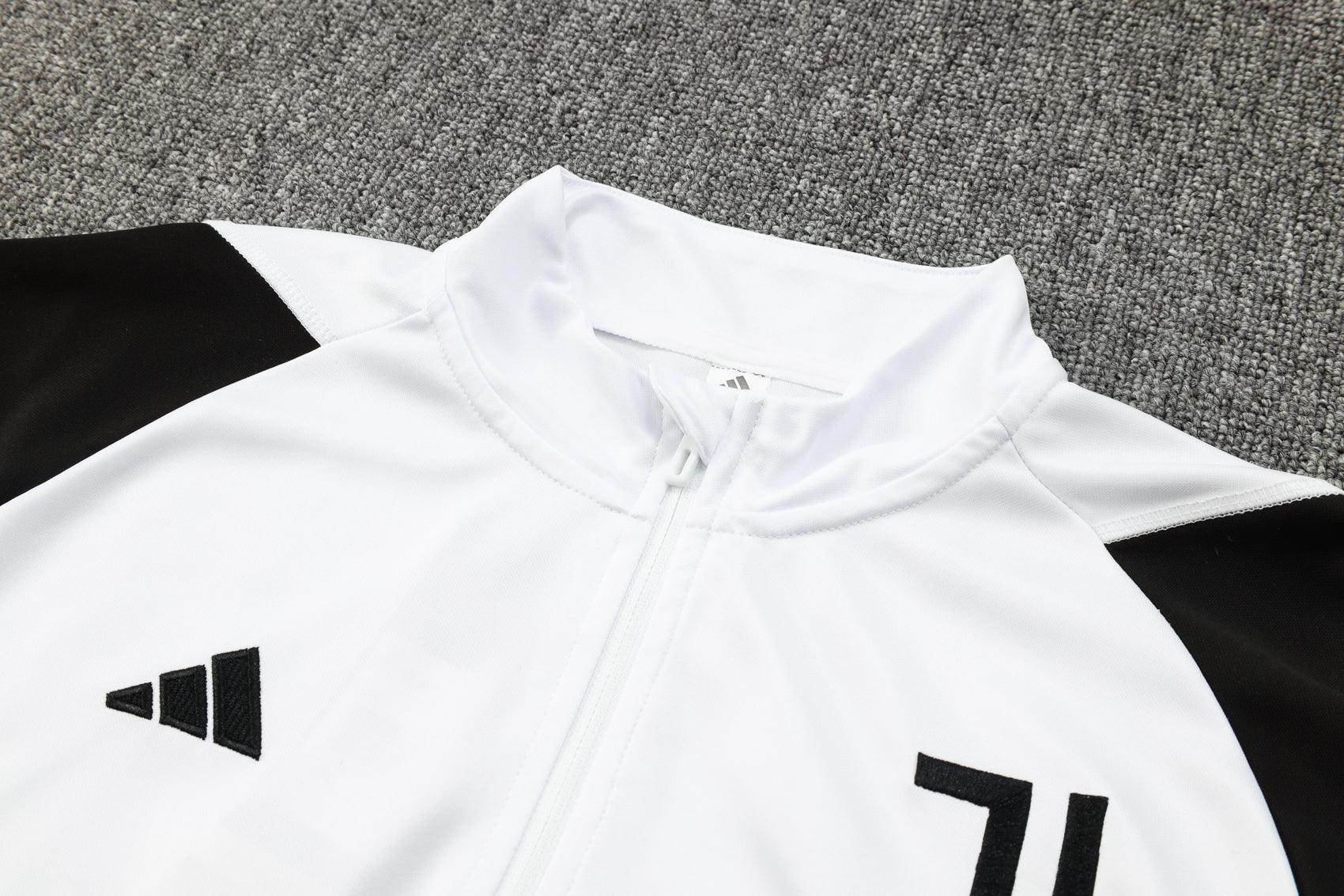 Juventus White and Black Tracksuit - JerseyLegacy