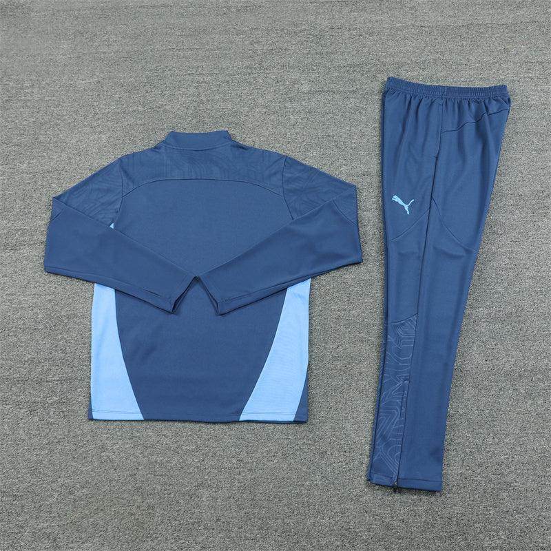 Manchester City Blue Tracksuit - JerseyLegacy